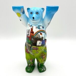 Buddy Bear Berlin Toronto Skyline Figurine 9